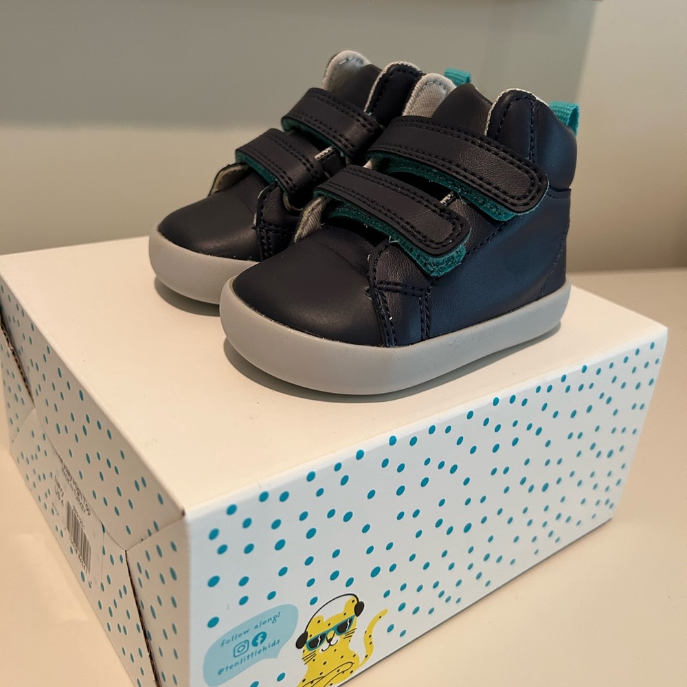 Ten Little everyday high top baby shoe size 4